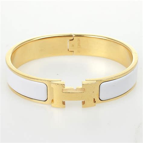 bracelet hermes email blanc|hermes bracelet for women.